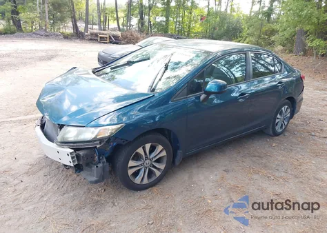 2013 Honda Civic Lx z USA, uszkodzony, nr VIN 2HGFB2F54DH573294